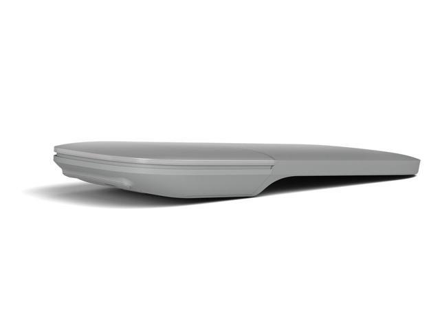 Microsoft - Surface Arc Bluetooth BlueTrack Ambidextrous Mouse for PC - Wireless - Light Gray - image 9