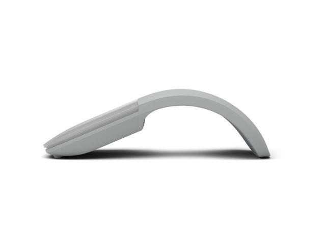 Microsoft - Surface Arc Bluetooth BlueTrack Ambidextrous Mouse for PC - Wireless - Light Gray - image 8