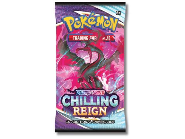 Pokemon Sword & Shield Chilling Reign 5 Booster Packs (One of Each Artwork)