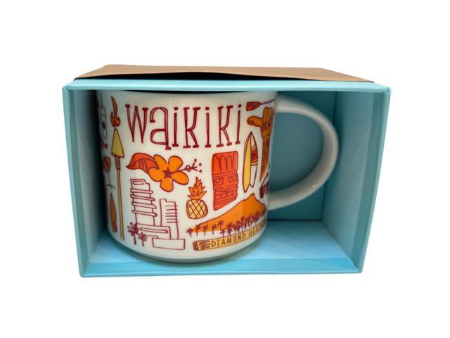 Starbucks Been There Series Waikiki Ceramic Mug, 14 Oz