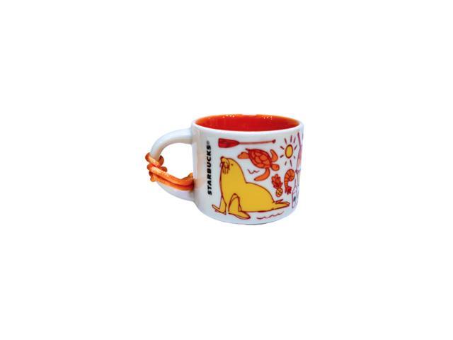 Starbucks Been There Series Waikiki Ceramic Demitasse Ornament, 2 Oz