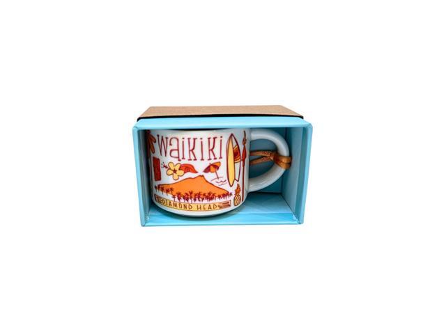 Starbucks Been There Series Waikiki Ceramic Demitasse Ornament, 2 Oz