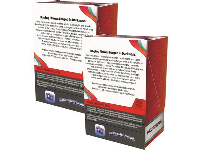 Pokemon Scarlet & Violet SV3 Obsidian Flames Booster Bundle (2-pack)