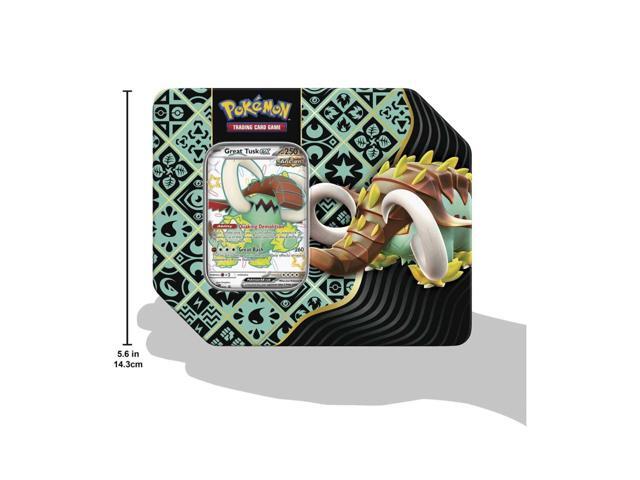 Pokemon Scarlet & Violet Paldean Fates Tin Shiny Great Tusk ex