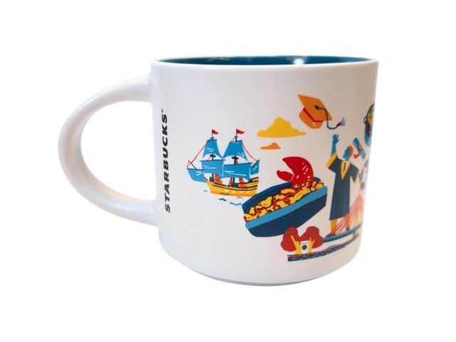 Starbucks Discovery Series Massachusetts Ceramic Mug, 14 Oz