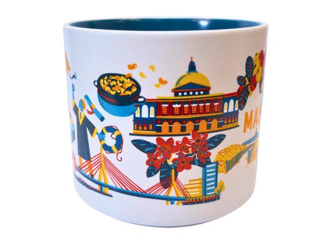 Starbucks Discovery Series Massachusetts Ceramic Mug, 14 Oz