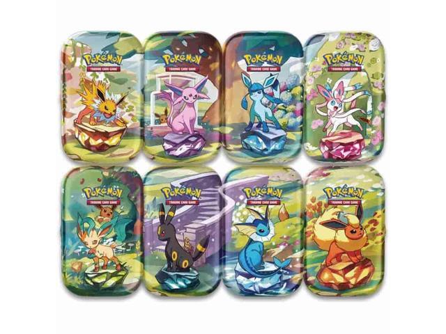 Pokemon TCG: Scarlet & Violet - Prismatic Evolutions Mini Tin Display