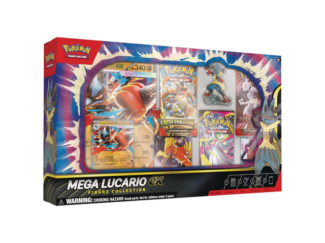 Pokemon ME1 Mega Evolution Lucario Figure Collection