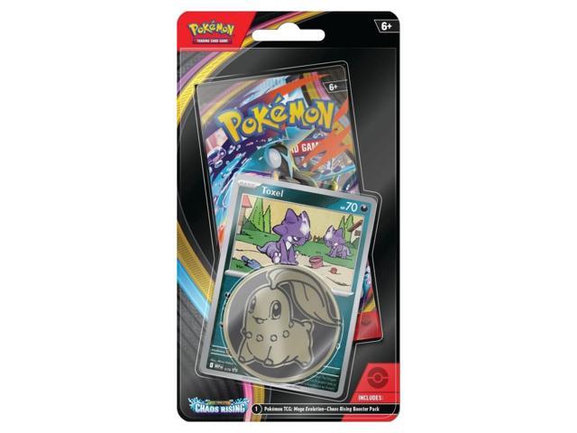 Pokemon ME4 Mega Evolution Chaos Rising Checklane Blister Toxel