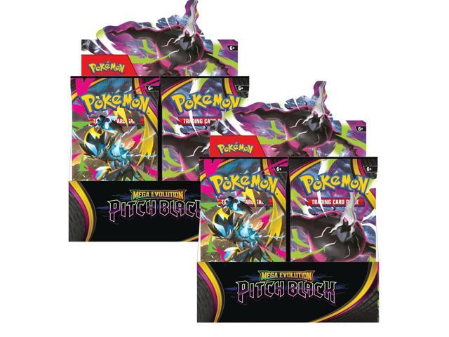 Pokemon ME5 Mega Evolution Pitch Black Booster Boxes (2-Pack)