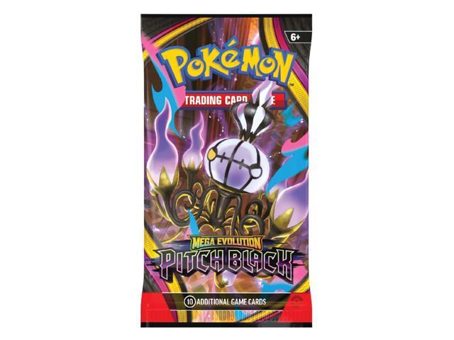 Pokemon ME5 Mega Evolution Pitch Black Booster Pack Mega Chandelure ex