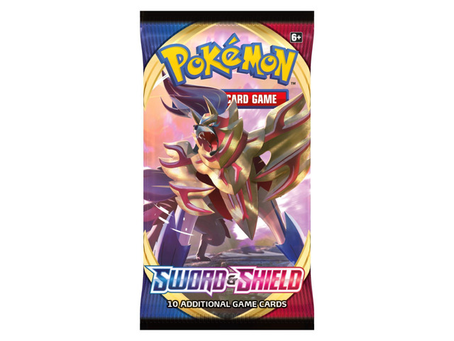 Pokemon SS1 Sword & Shield Booster Pack Zamazenta