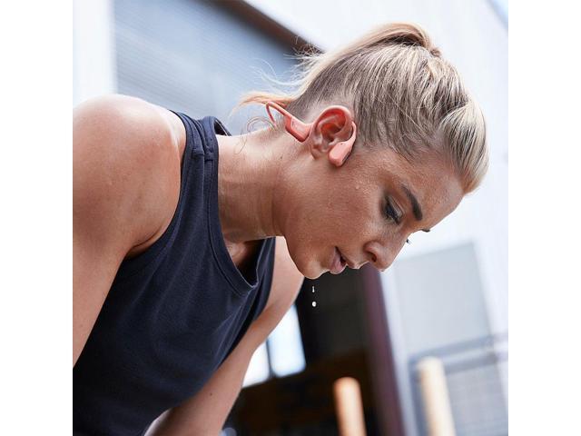 Shokz - OpenRun Pro Premium Bone Conduction Open-Ear Sport Headphones - Pink - image 4