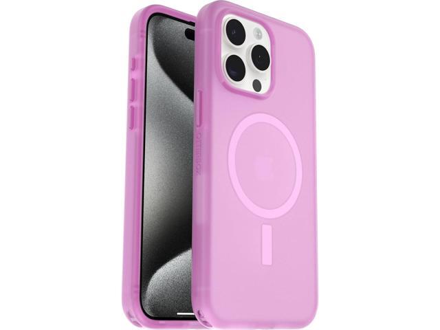 OtterBox SYMMETRY SERIES Soft Touch Case for iPhone 15 Pro Max - Beet It (Pink)