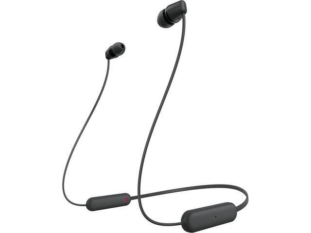 Sony - WIC100 Wireless In-ear Headphone - Black - image 3
