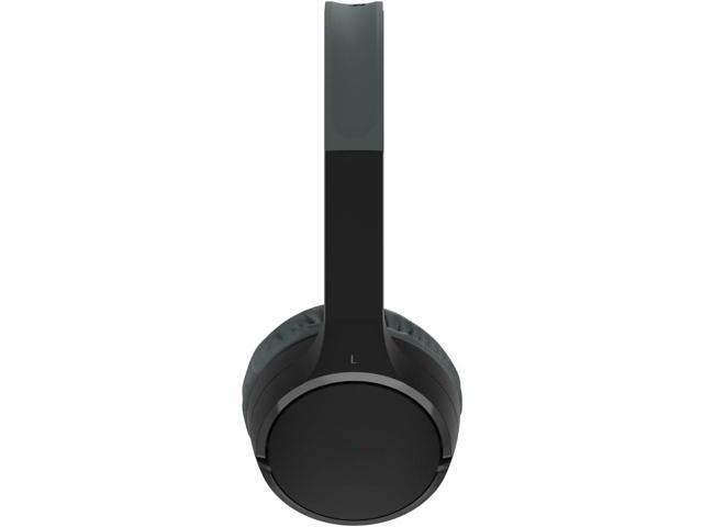 Belkin AUD002btBKV3 SoundForm Mini Wireless On-Ear Headphones for Kids - Black
