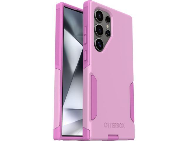 OtterBox COMMUTER SERIES Case for Galaxy S24 Ultra - Run Wildflower (Pink)