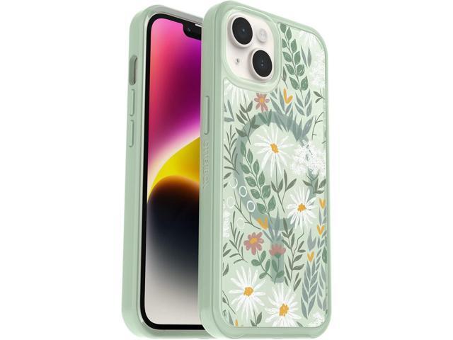 OtterBox SYMMETRY SERIES+ Clear Case for iPhone 14 - Sage Advice (Green)