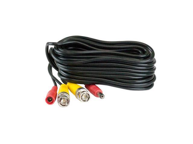GW 25 ft Security Camera Cable Video Power Siamese Pre-made 25 Feet BNC Surveillance Cable For CCTV DVR System - Compatible with Analog, HDCVI,.