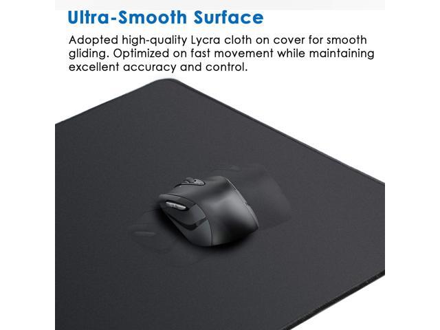 Ktrio Extended Gaming Mouse Pad with Stitched Edges, Large Mousepad with Premium-Textured Cloth, Non-Slip Rubber Base, Waterproof Keyboard Pad,...