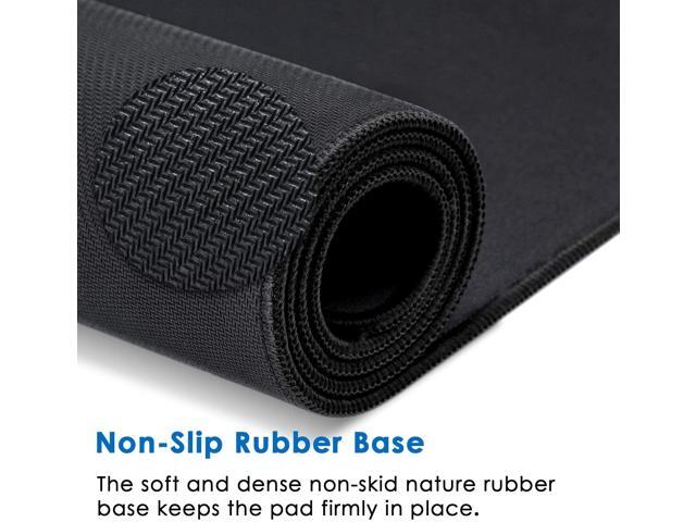 Ktrio Extended Gaming Mouse Pad with Stitched Edges, Large Mousepad with Premium-Textured Cloth, Non-Slip Rubber Base, Waterproof Keyboard Pad,...