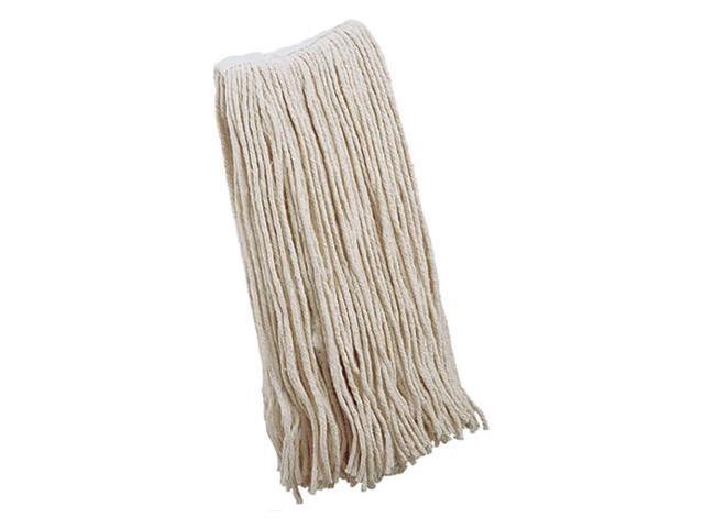 Libman Cut-End Wet Mop Head Recycled Cotton Blend 20 oz. White 00975