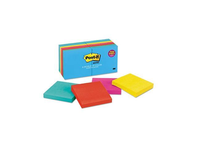 Post-it Notes - Original Pads in Jaipur Colors, 3 x 3, 100,Pad/14 Pads-Pack