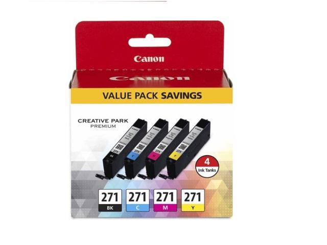 Canon - 271 Value Pack Standard Capacity Ink Cartridges - Black/Cyan/Magenta/Yellow - image 6