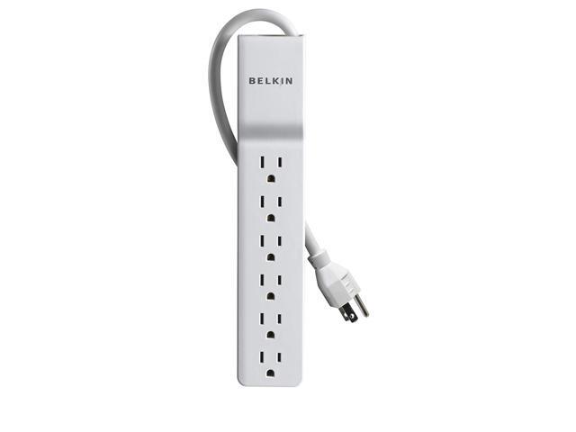 Belkin 6-Outlet Home/Office Power Strip Surge Protector (4 Feet)