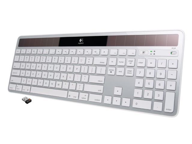 Logitech Wireless Solar Keyboard K750 for Mac - Retail Box - Silver