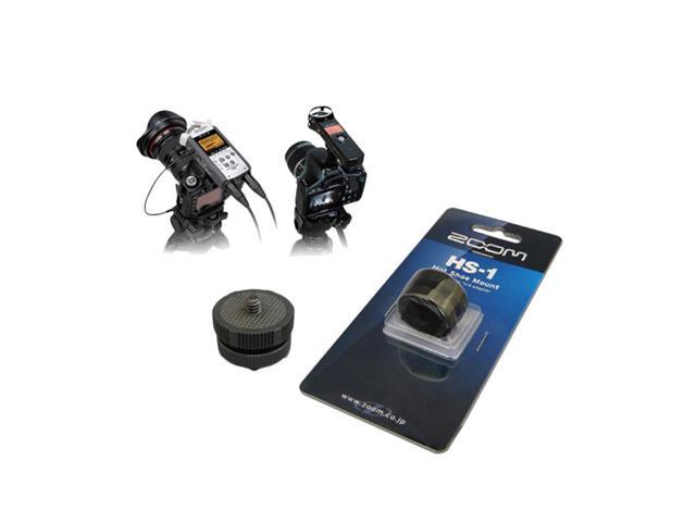 Zoom HS-1 Hot Shoe Mount 1/4' 20 Shoe Adapter for Portable Recorders