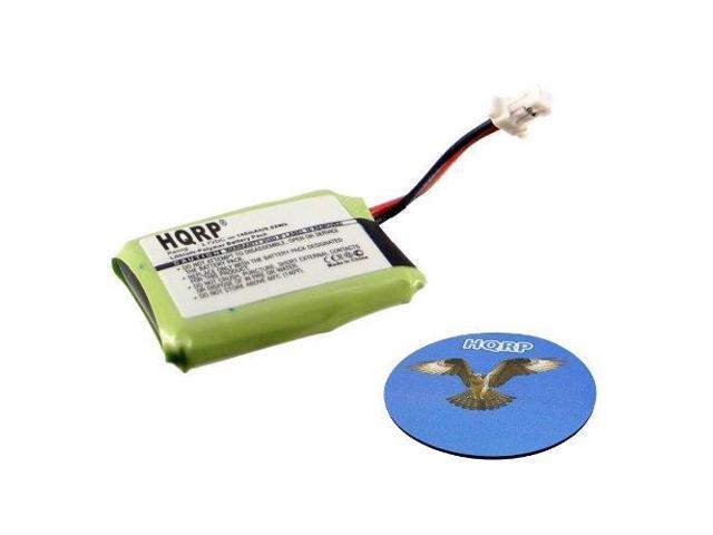 HQRP 140mAh Battery for Plantronics CS530 CS540 CS540A Wireless Headset 84479-01 86180-01 Savi CS540 + HQRP Coaster