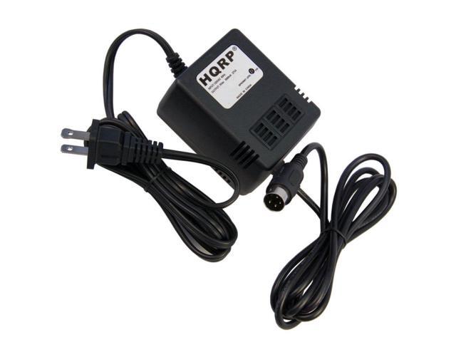 HQRP AC Adapter for VOX Valvetronix ToneLab, ToneLab SE, ToneLab LE, Power Supply Cord + Coaster