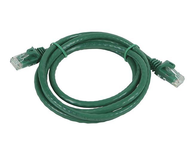 Monoprice Cat5e Ethernet Patch Cable - 3 Feet - Green Network Internet Cord - RJ45, Stranded, 350Mhz, UTP, Pure Bare Copper Wire, 24AWG -...