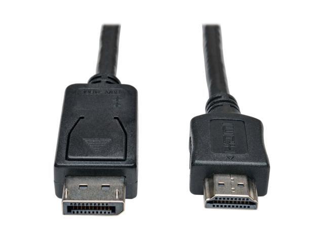 Tripp Lite P582-003 Tripp Lite DisplayPort to HD Cable Adapter HDCP 1080P M/M 3' 3ft - DisplayPort/HDMI for Monitor, TV, Audio/Video Device - 3 ft...
