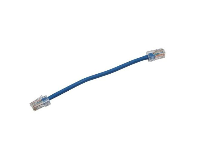 Monoprice Cat5e Ethernet Patch Cable - 0.5 Feet - Blue Network Internet Cord - RJ45, Stranded, 350Mhz, UTP, Pure Bare Copper Wire, 24AWG -...