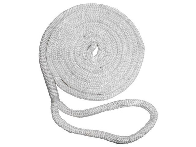 New England Ropes Double Braid Dock Line - White - 50 Feet Double Braid Dock Line - White - 50 Feet