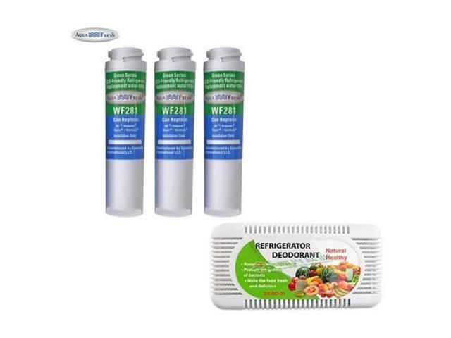 Replacement Aqua Fresh WF281 Refrigerator Water Filter For GE Appliance GSWF with odor remover photo