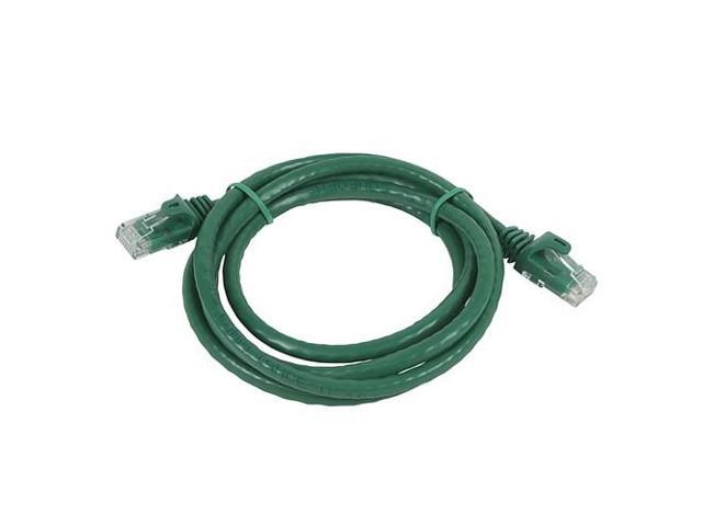 Monoprice Cat5e Ethernet Patch Cable - 10 Feet - Green Network Internet Cord - RJ45, Stranded, 350Mhz, UTP, Pure Bare Copper Wire, 24AWG -...