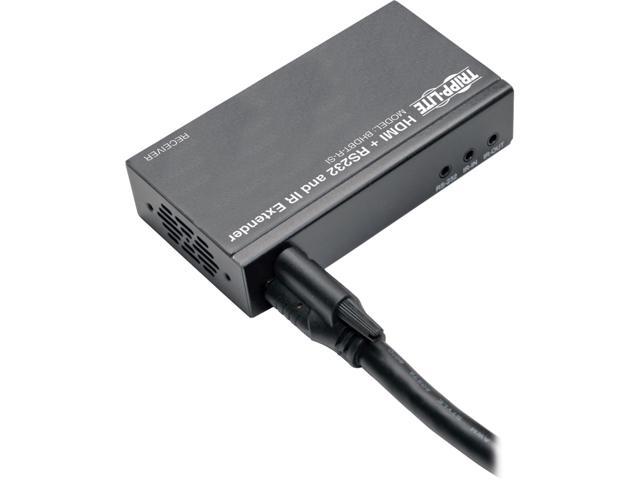 Tripp Lite BHDBT-K-SI-ER HDBaseT HDMI Over Cat5e/6/6a Extender Kit with Serial and IR Control, 1080p, Up to 500-ft. (150M)
