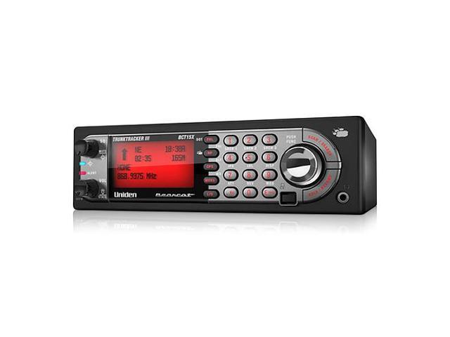 UNIDEN BCT15X Mobile Scanner,Analog,9000 Channels