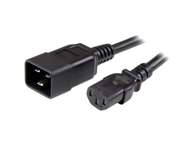 StarTech. com PXTC13C20146 6 ft. Computer power cord - C13 to C20, 14 AWG