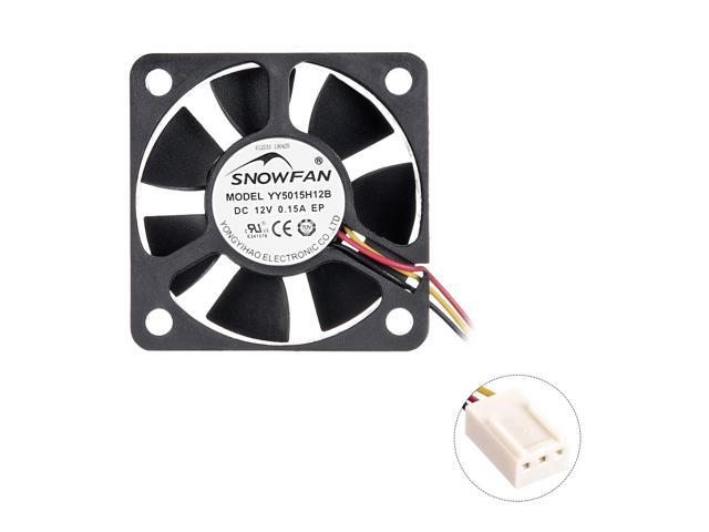SNOWFAN Authorized 50mm x 50mm x 15mm 12V Brushless DC Cooling Fan #0323