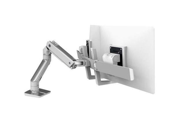 Ergotron HX DESK DUAL MONITOR ARM, Polished Aluminum - image 6