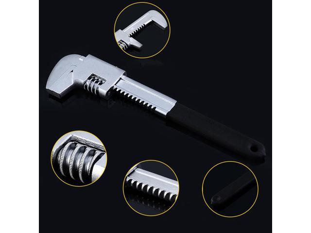11 Inch Opening 70mm Wrench Pliers Adjustable Spanner Plumbing Hand Tools Magic Multi-function Large Opening Pipe Right Angle Adjustable