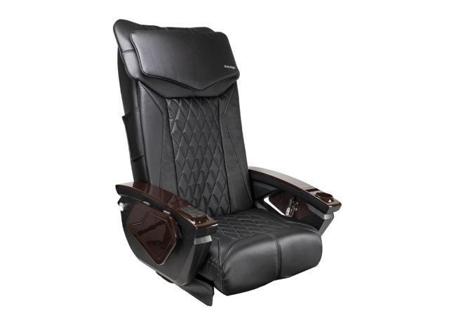 Shiatsulogic Pedicure Chair Cushion Cover Set for Nail Salon Pedicure Furniture, Luxurious & Modern, Tufted Design, Classic Black