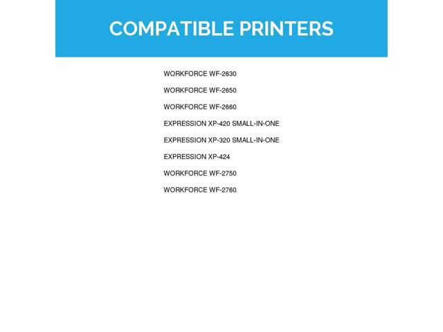 LD Replacements for Epson 220 / 220XL High Yield Ink Cartridges: 2 T220XL120 Black, 1 T220XL220 Cyan, 1 T220XL320 Magenta, 1 T220XL420 Yellow