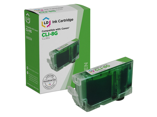 LD Products Compatible Ink Cartridge Replacement for Canon CLI8G 0627B002 (Green)