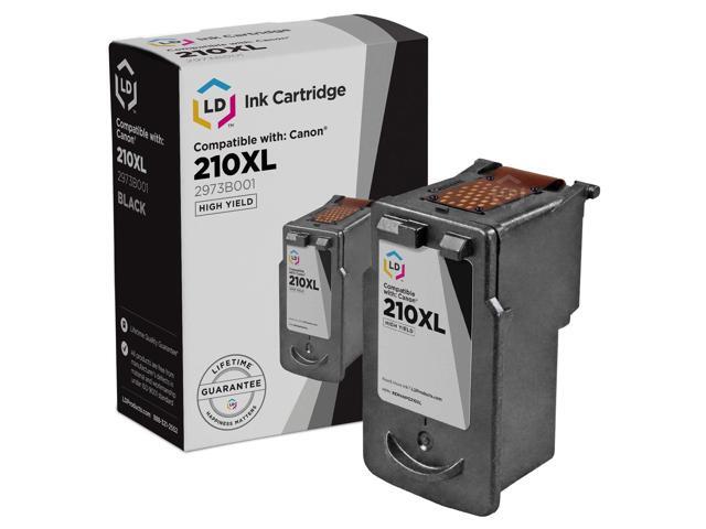 LD Products Remanufactured Ink Cartridge Replacement for Canon PG-210XL 2973B001 High Yield (Black)
