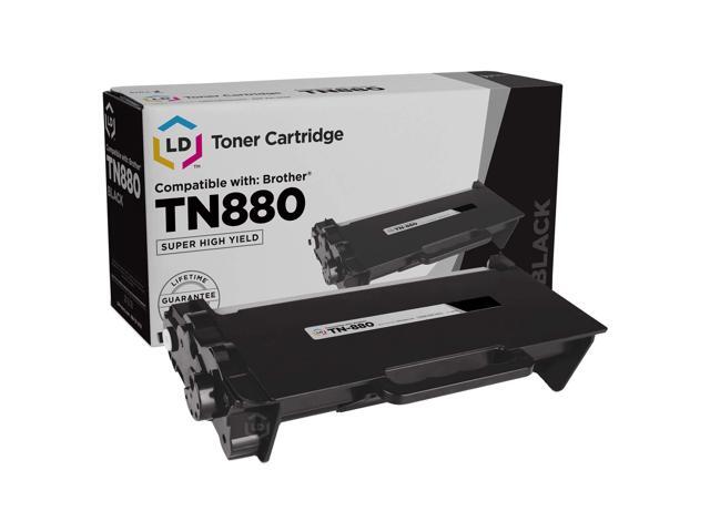 LD Products Compatible Toner Cartridge Replacement for Brother TN880 Super High Yield (1-Pack, Black)